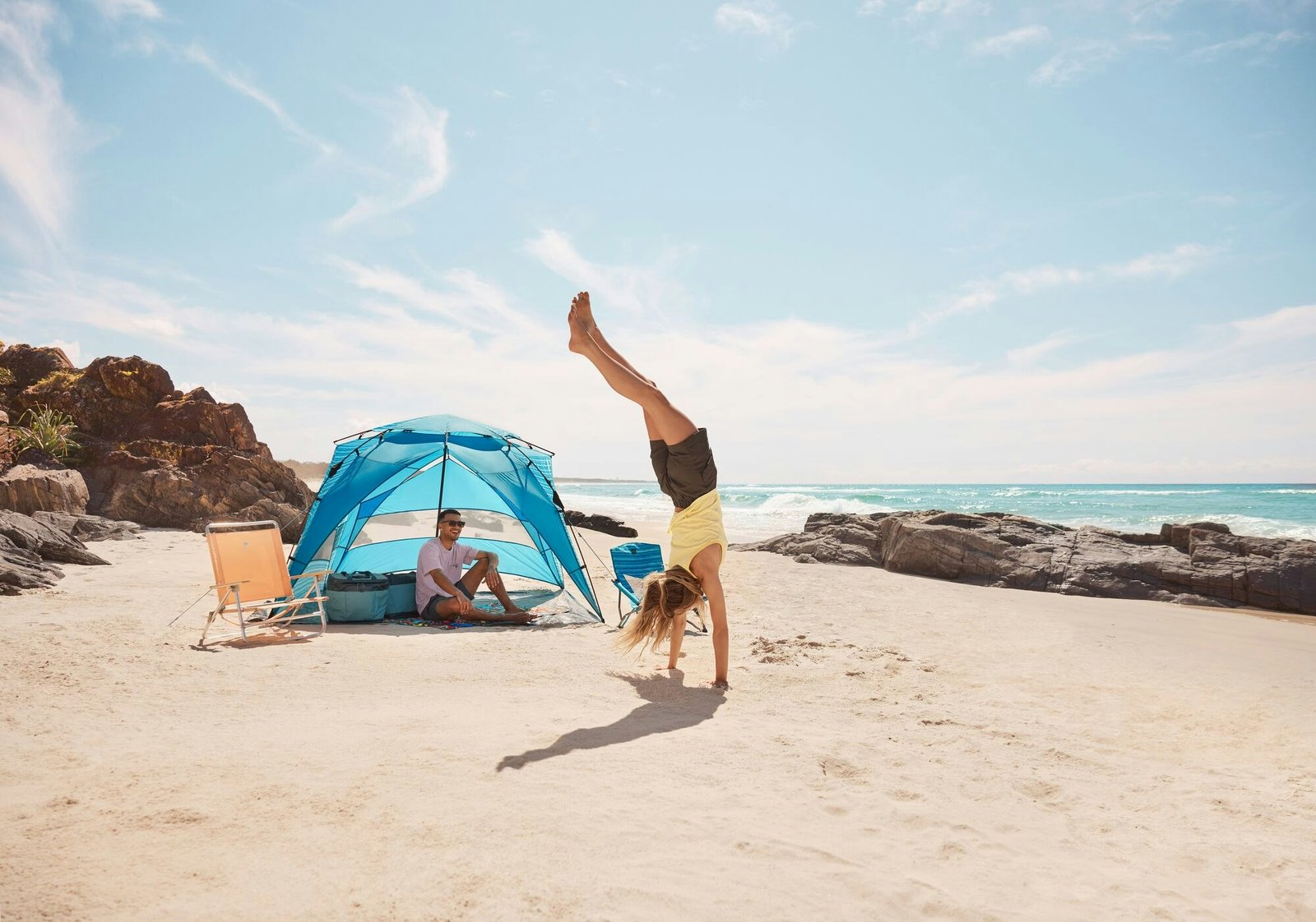 beach tent
